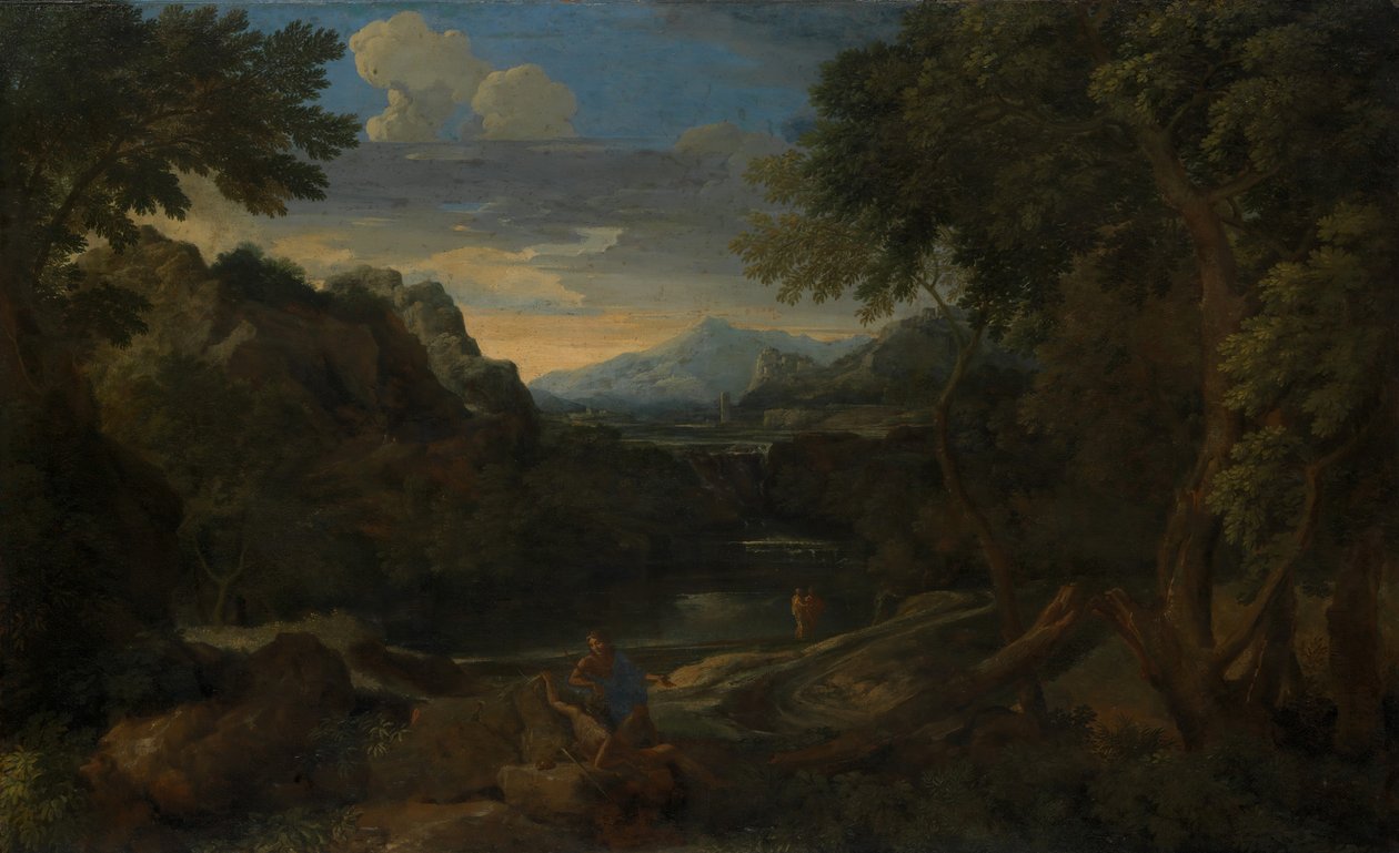 Paisagem imaginária. de Gaspard Dughet
