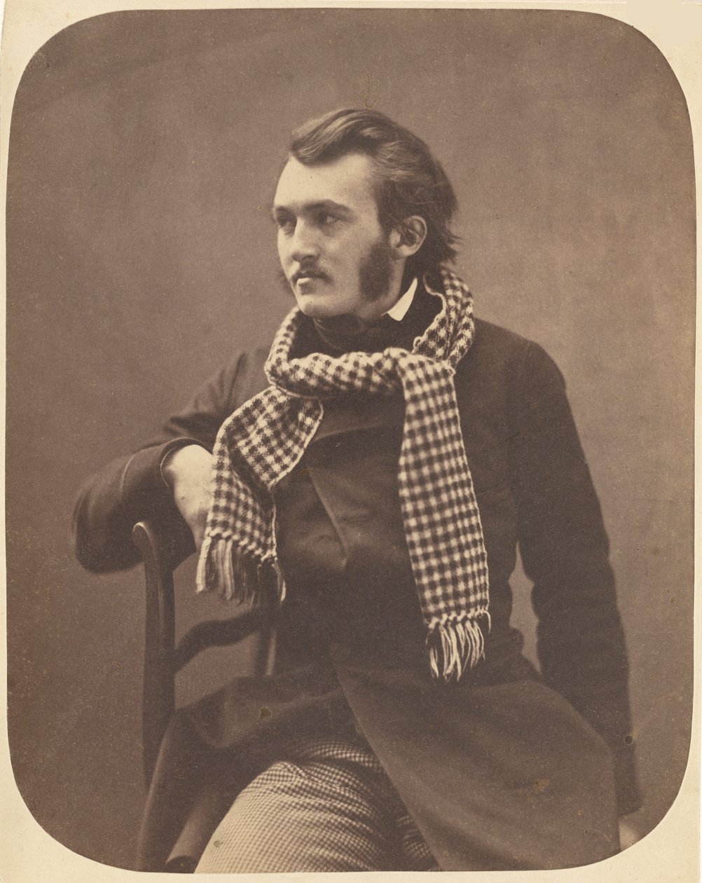 Retrato de Gustave Doré, 1856-1858. de Gaspard Félix Nadar