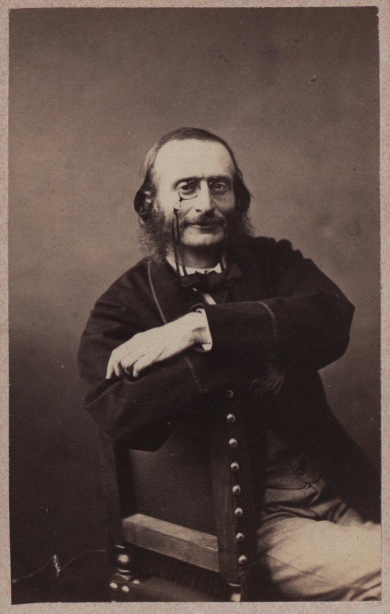 Retrato de Jacques Offenbach 1819-1880, ca 1860. de Gaspard Félix Nadar