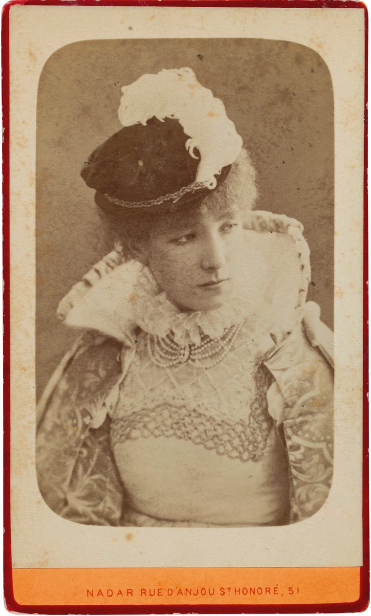 Retrato de Sarah Bernhardt 1844-1923, ca 1865. de Gaspard Félix Nadar