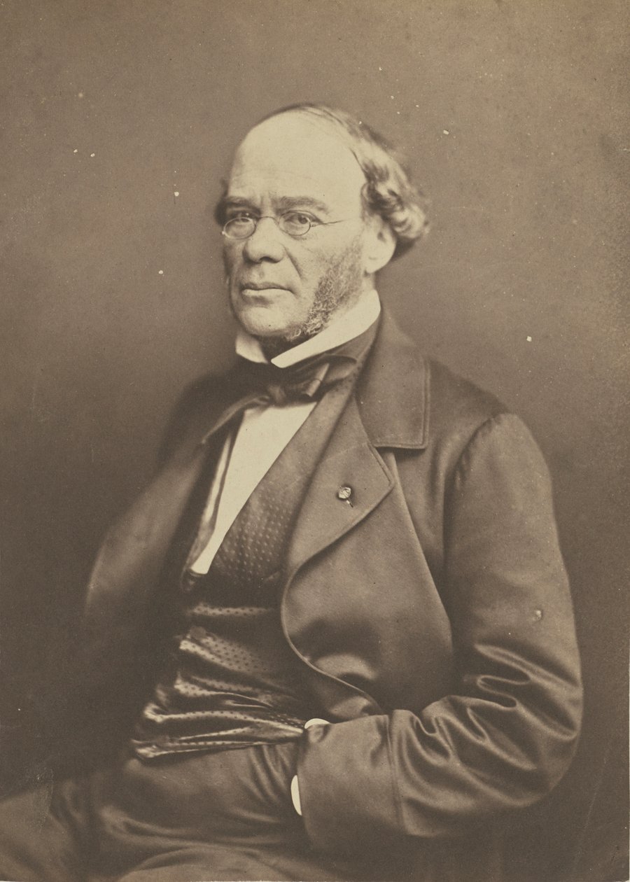 Retrato do compositor Jacques Fromental Halévy 1799-1862, 1855-1859. de Gaspard Félix Nadar