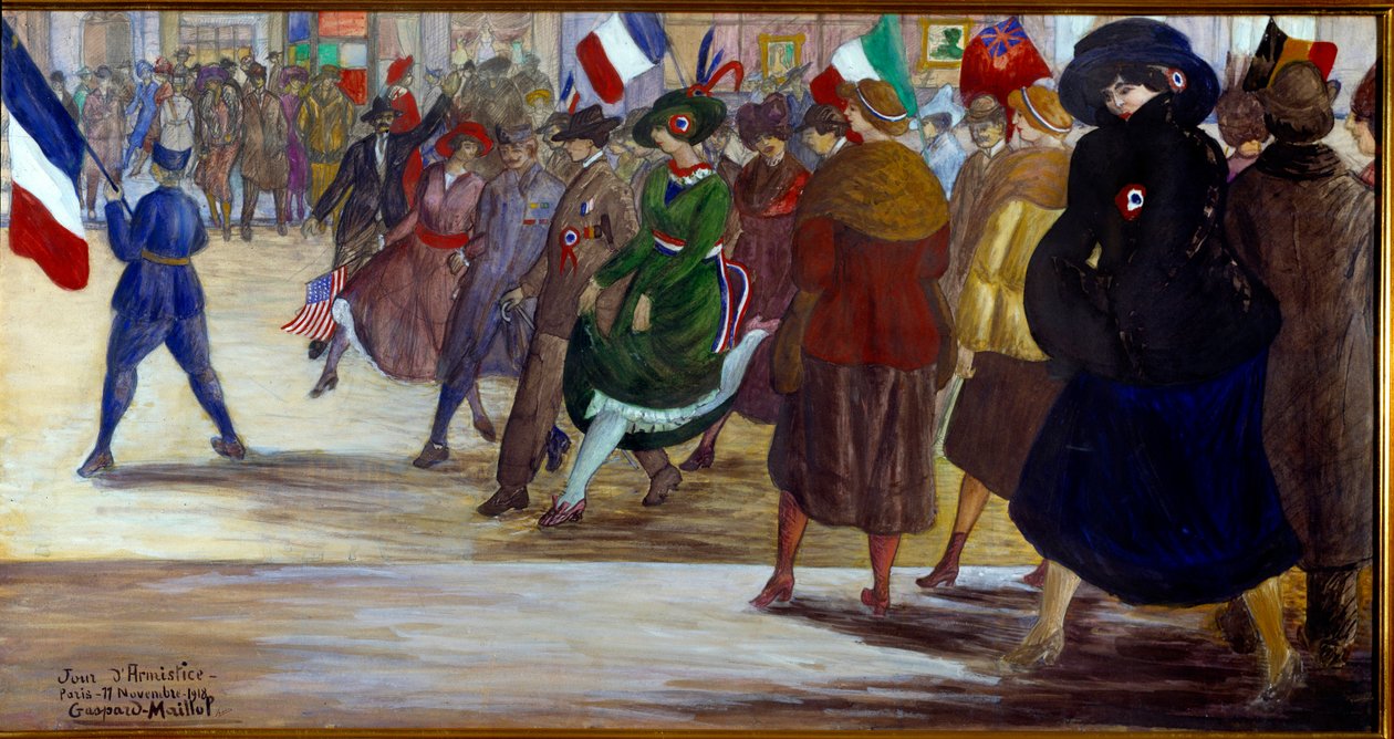 Dia do Armistício (11 de Novembro de Gaspard Maillol