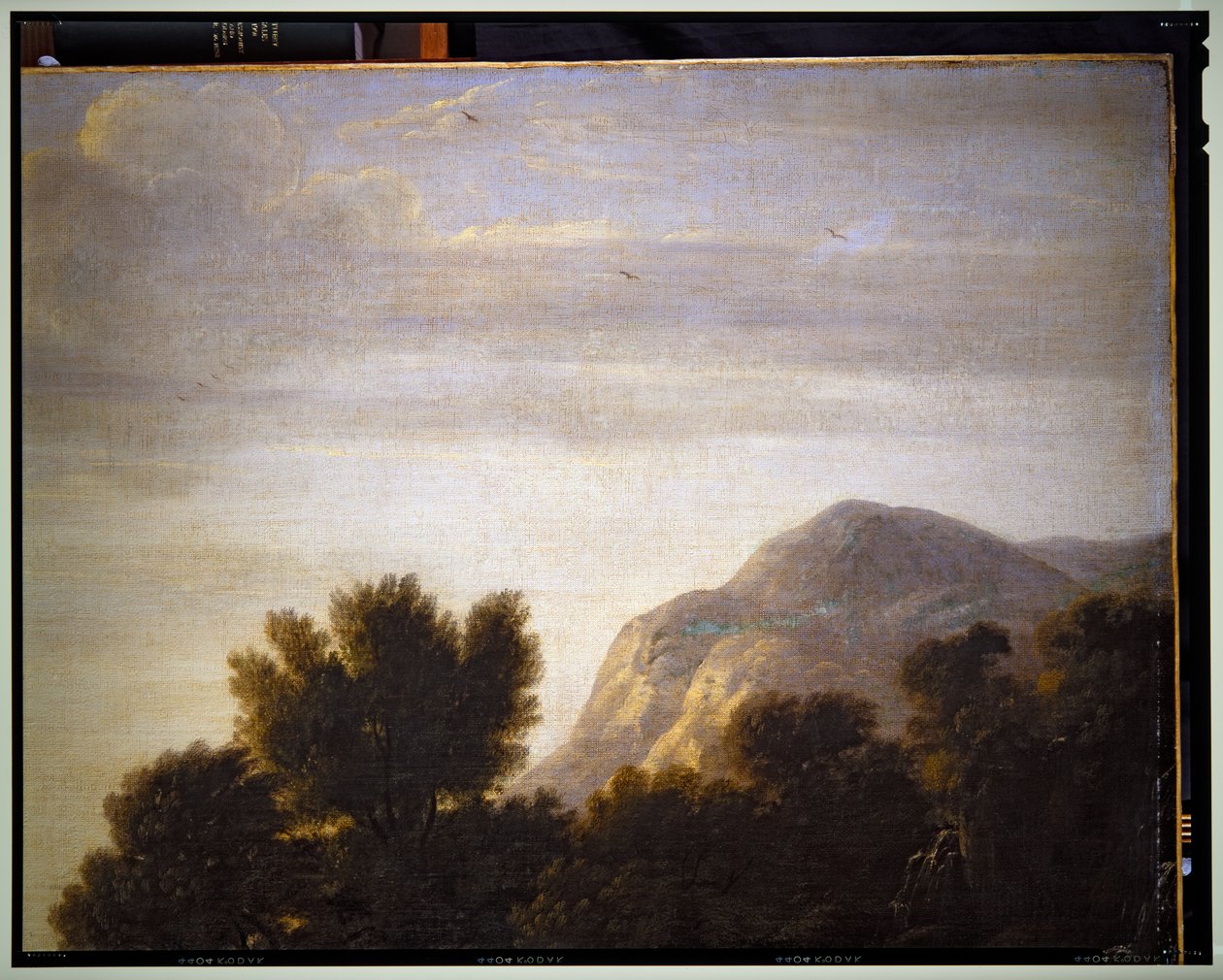 Paisagem italiana, pormenor, sem data de Gaspard Poussin Dughet