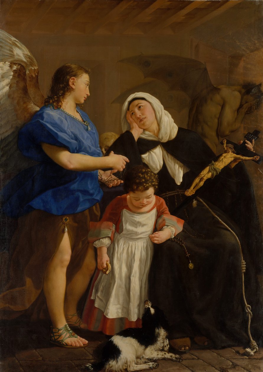 Santa Margarida de Cortona, ca. 1758 de Gaspare Traversi