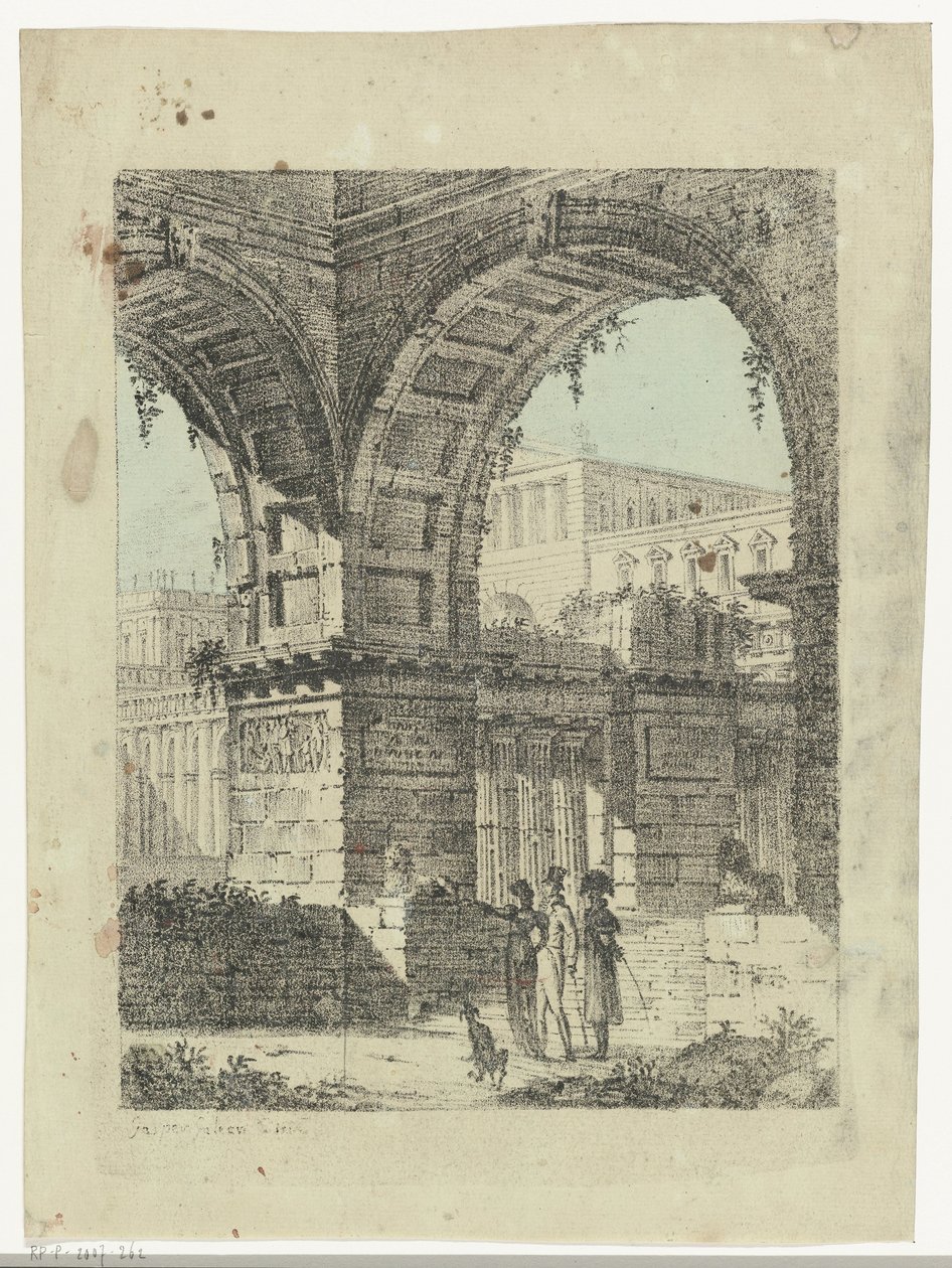 Arcos antigos de Gasparo Galliari
