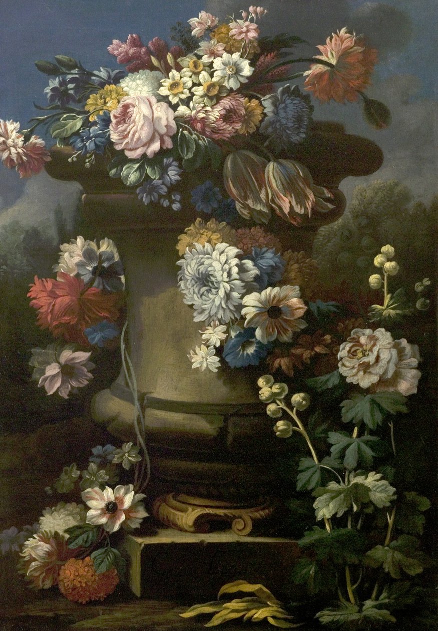 Pedaço de flor de Gasparo Lopez