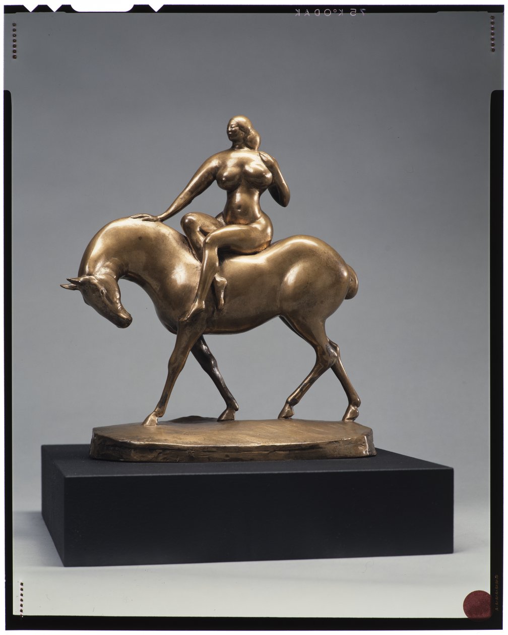 Equestriènne, 1918 (elenco 1931) (bronze) de Gaston Lachaise