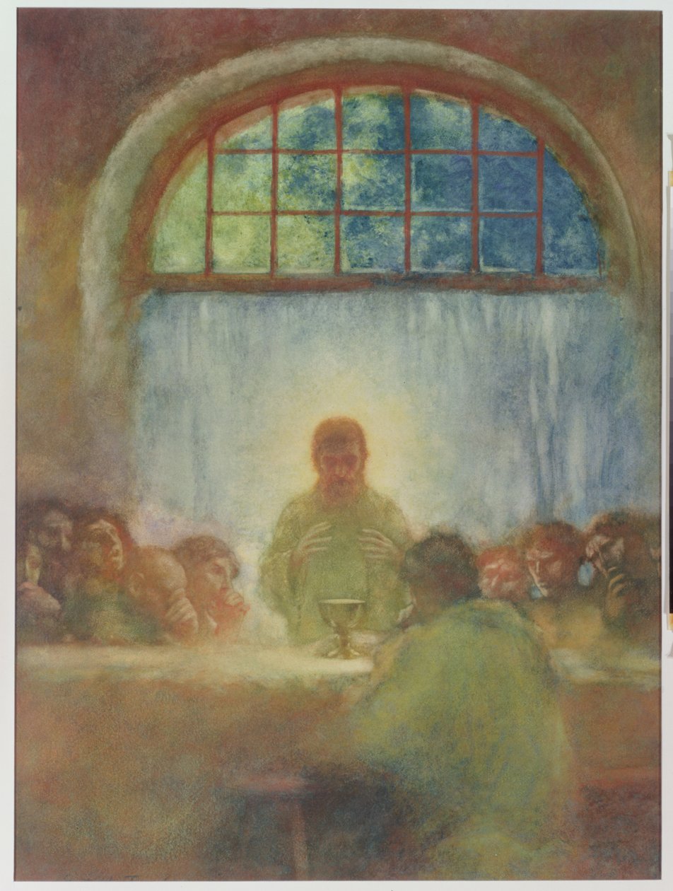 A Última Ceia, 1897 de Gaston de la Touche