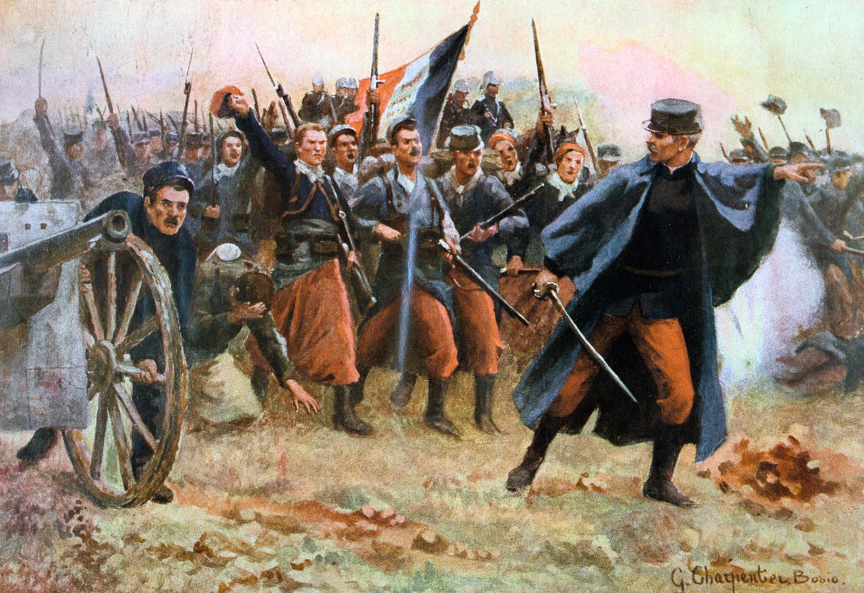 Aqueles de 1914: Enfrentando os Bárbaros, França, 1914. de Gaston Charpentier Bosio