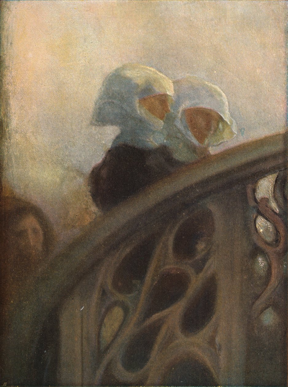 Um estudo de freiras, c1896 de Gaston La Touche