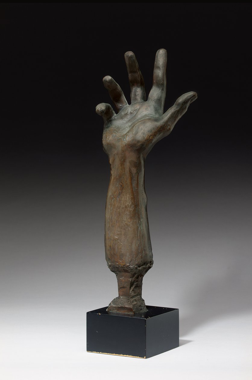 Mão de um pianista (Richard Buhlig) de Gaston Lachaise