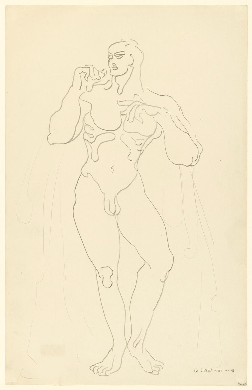 Nu Masculino Nº 12 de Gaston Lachaise