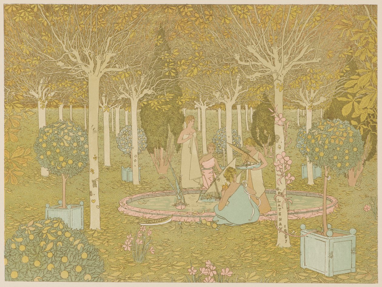 Parque, 1897. de Gaston de Latenay