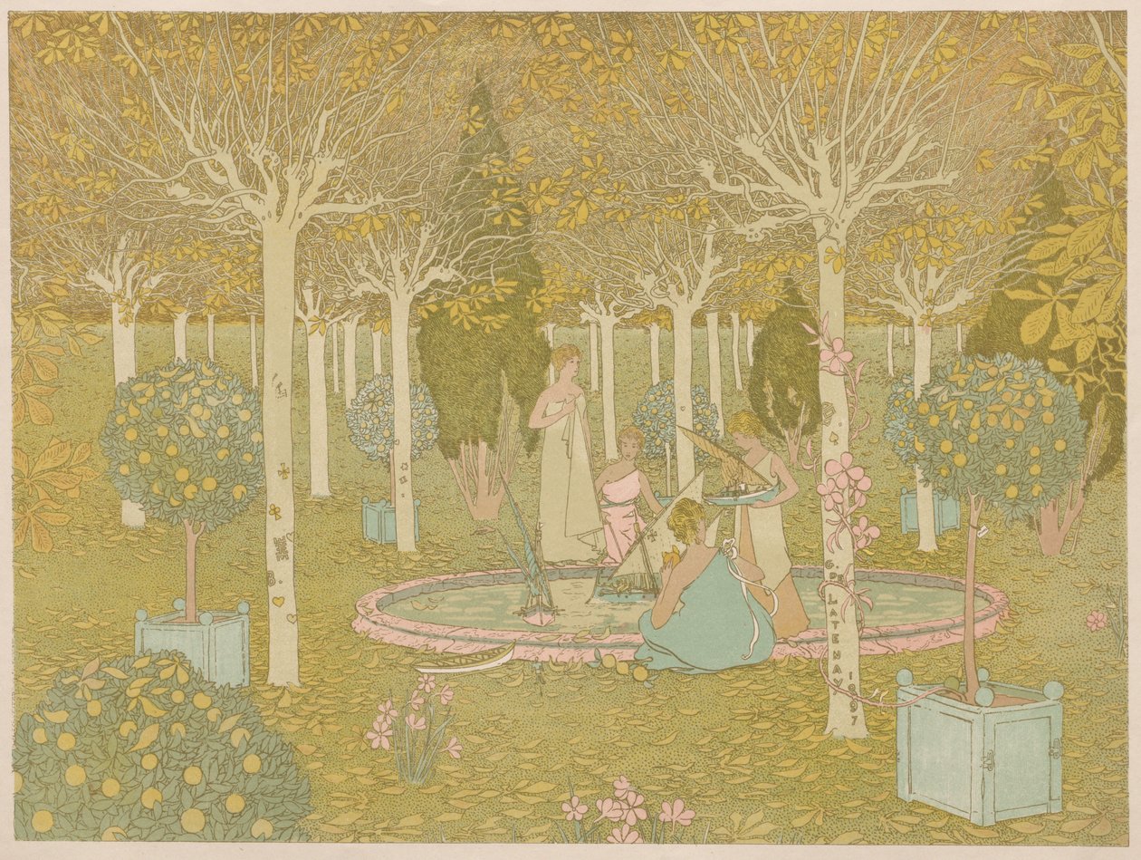 O parque, 1897. de Gaston de Latenay