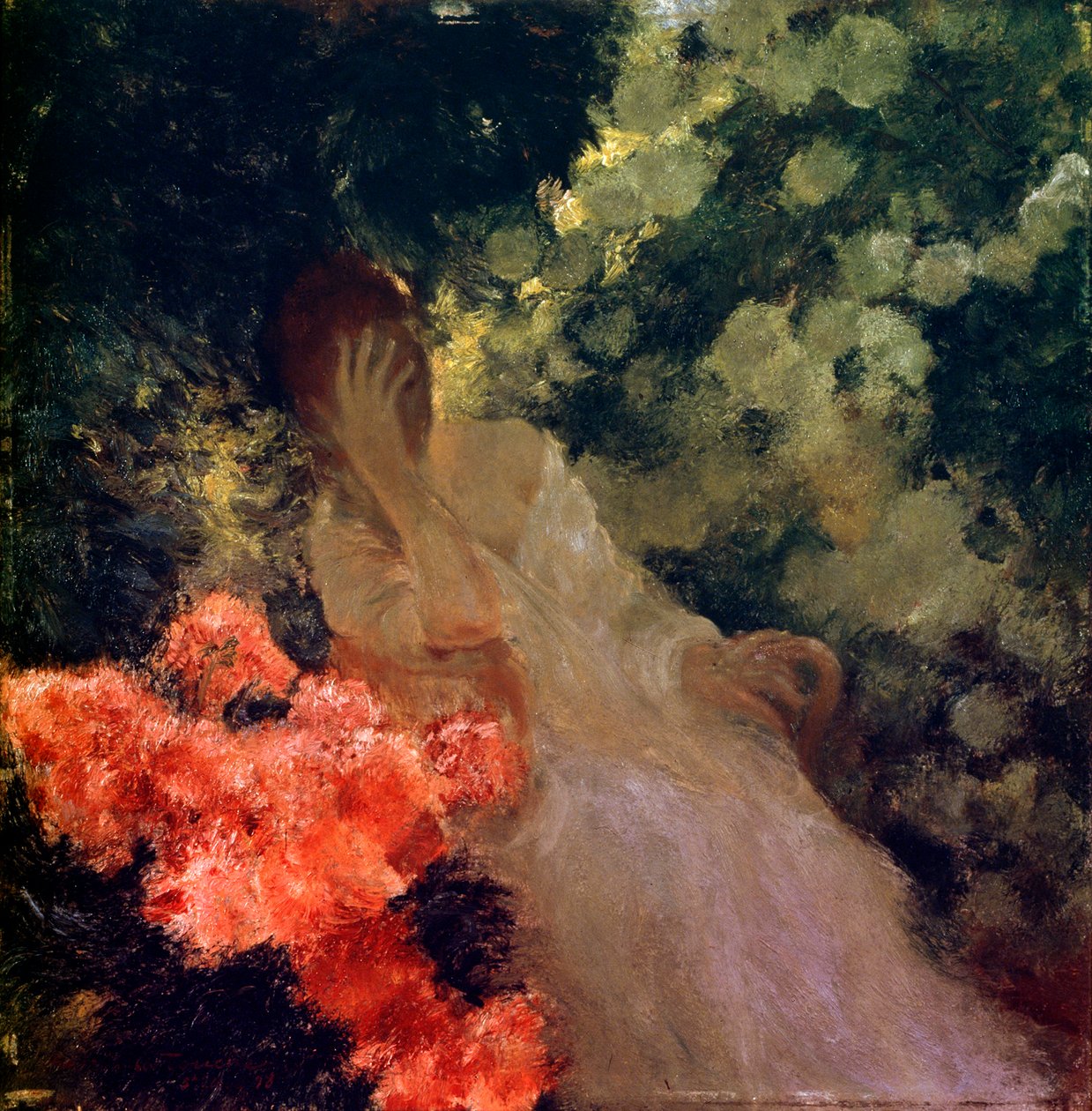 No jardim, 1898. de Gaston de Latouche