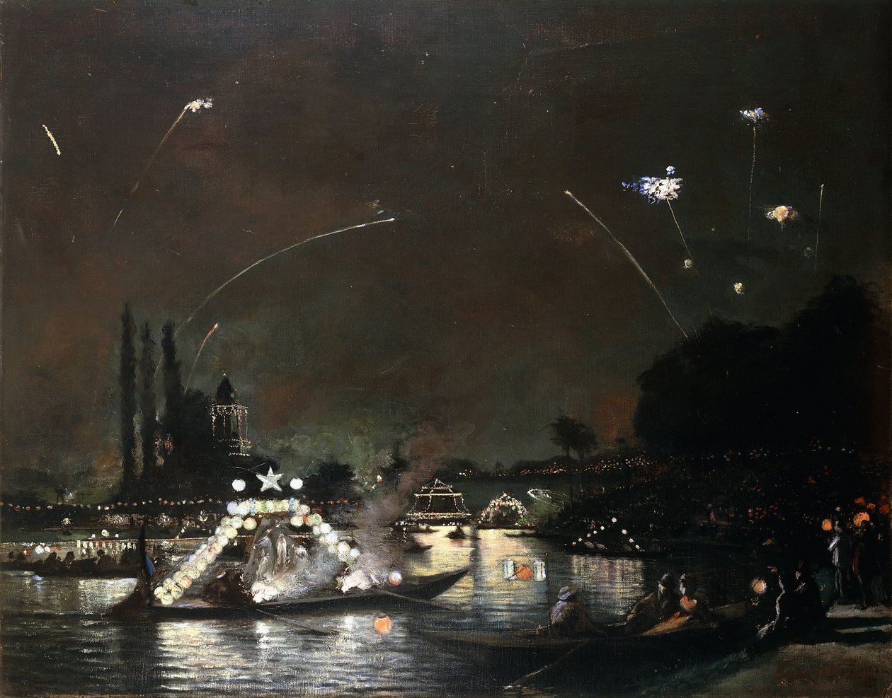 Paris na noite de 14 de julho; Paris na noite de julho XIV, de Gaston de Latouche