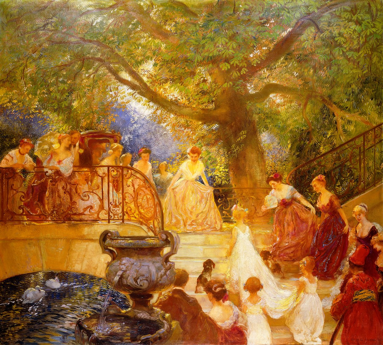 A visita da princesa real, de Gaston de Latouche