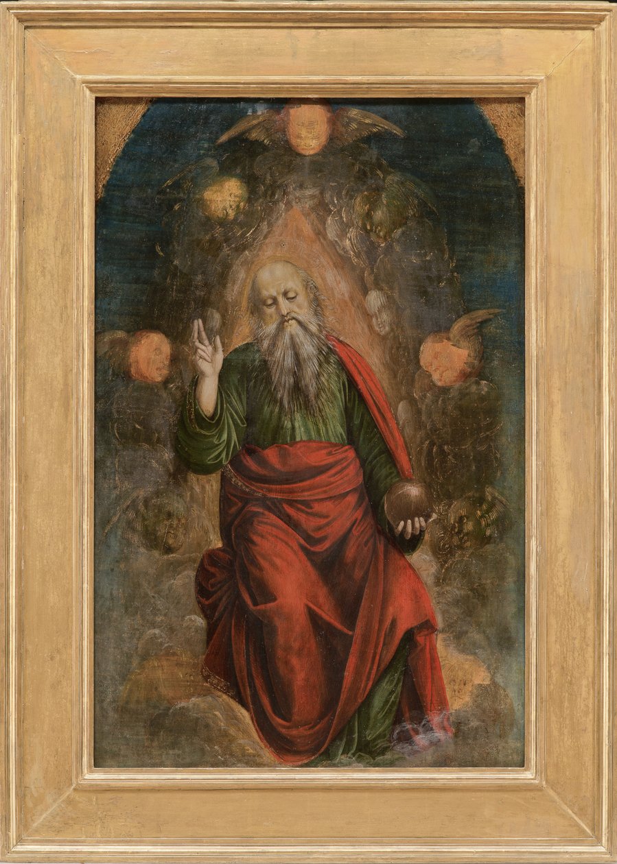 Bênção de Deus Pai, 1508-09 de Gaudenzio Ferrari