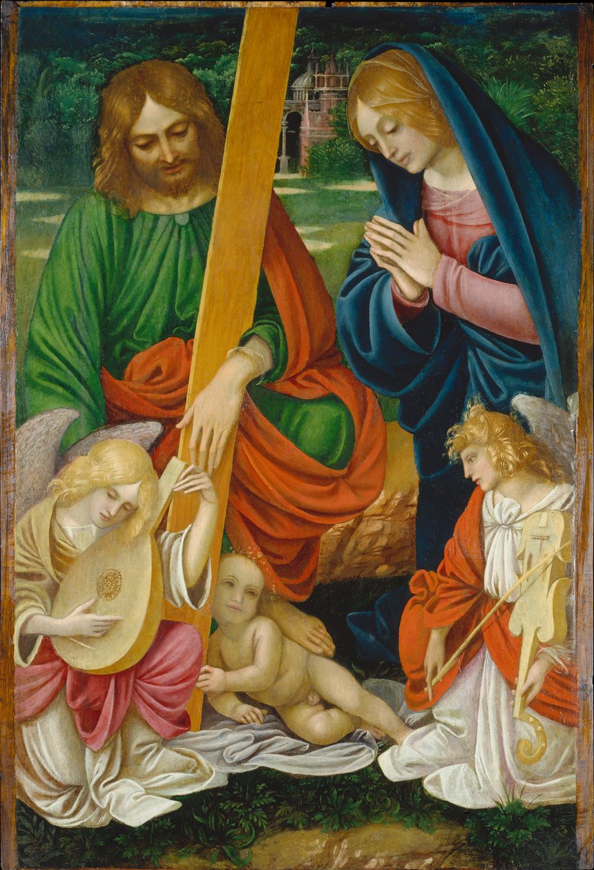 A Adoração do Menino Jesus de Gaudenzio Ferrari