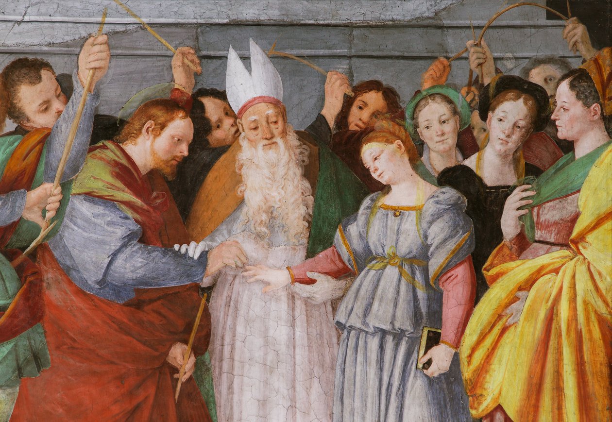 O Casamento da Virgem de Gaudenzio Ferrari
