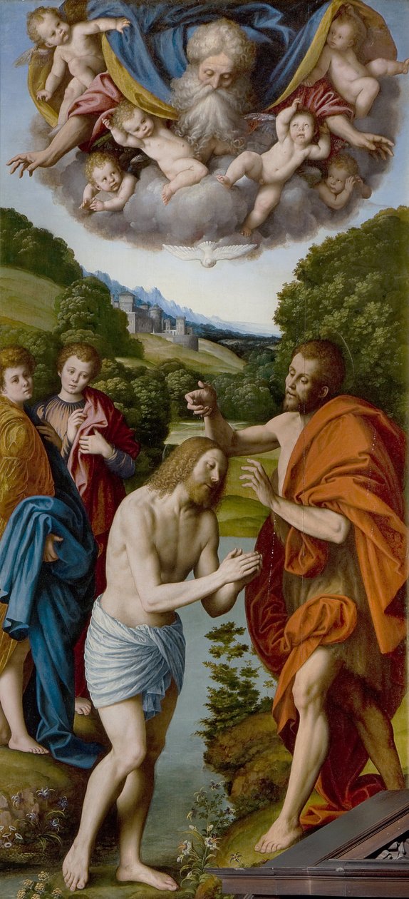 O batismo de Cristo (pintura) de Gaudenzio Ferrari