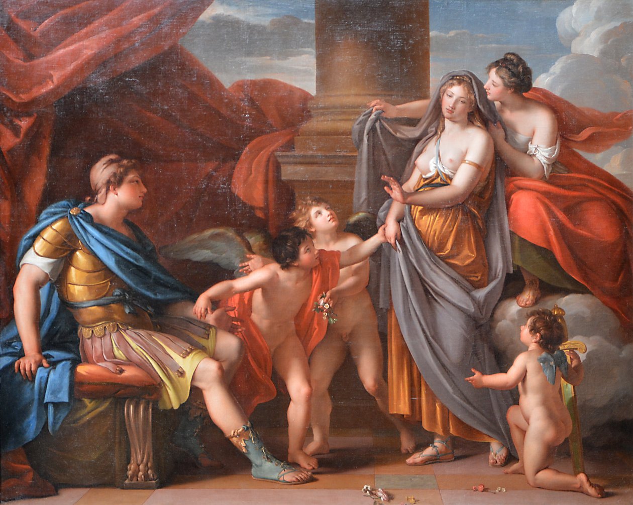 Vênus apresentando Helen a Paris de Gavin Hamilton