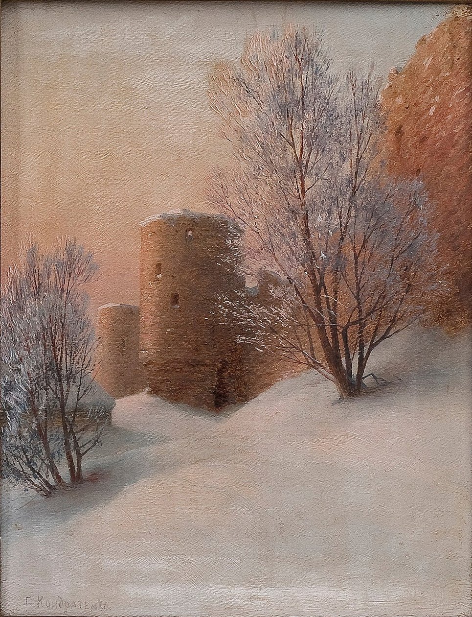 Fortaleza de Koporye de Gavril Pavlovich Kondratenko