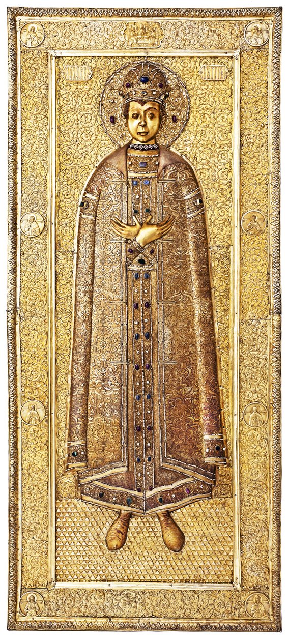 Relicário de Tsarevich Dmitry, 1628-1630 de Gavrila, Ovdokimov