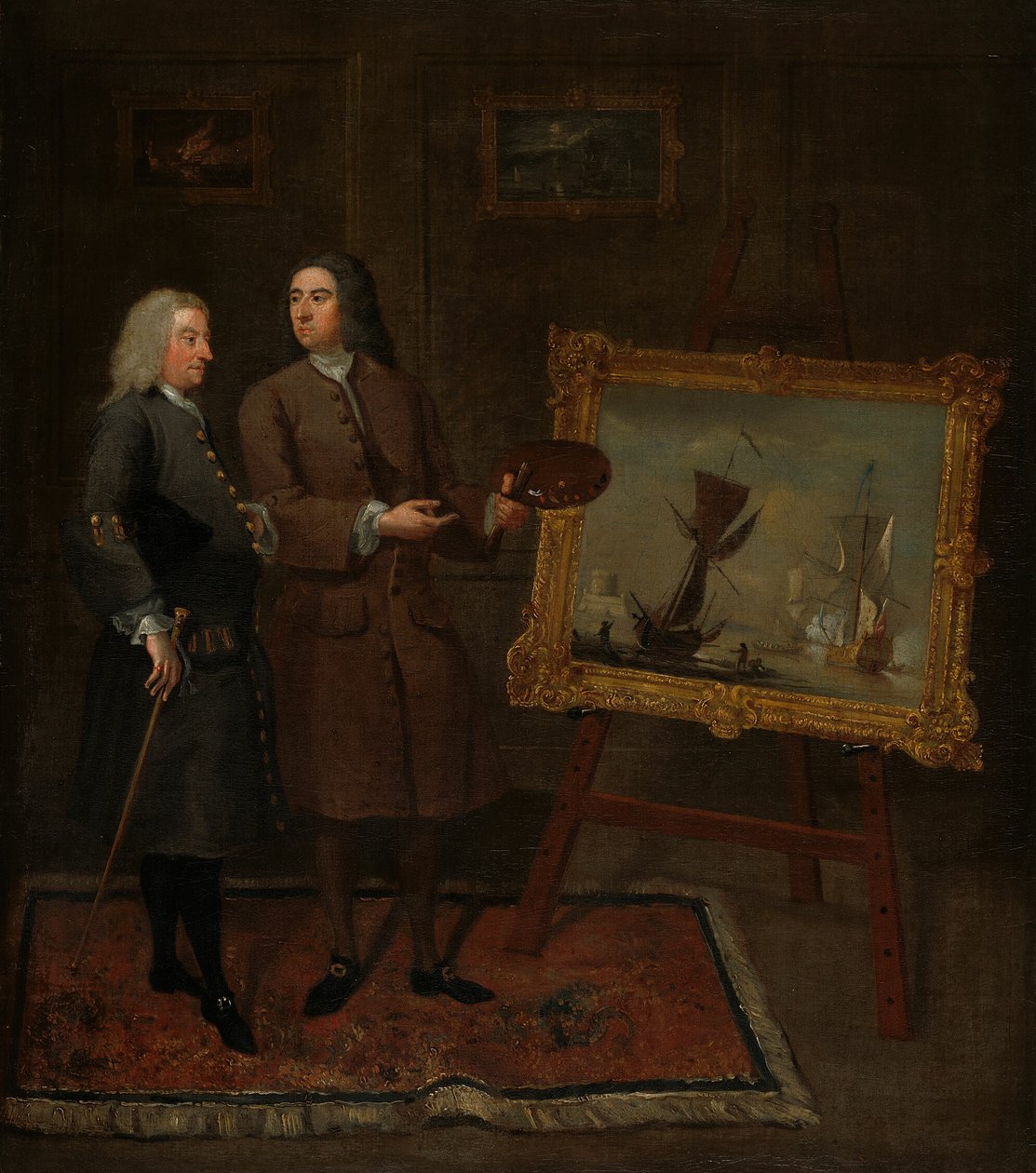 Thomas Walker e Peter Monamy de Gawen Hamilton