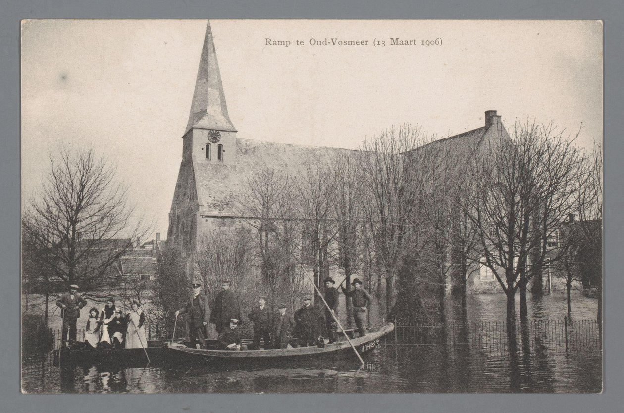 Desastre em Oud-Vossemeer em 13 de março de 1906 de Gebroeders van Straaten
