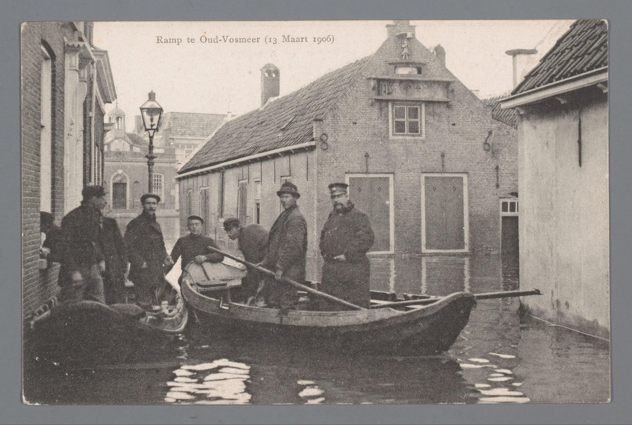 Desastre em Oud-Vossemeer em 13 de março de 1906 de Gebroeders van Straaten