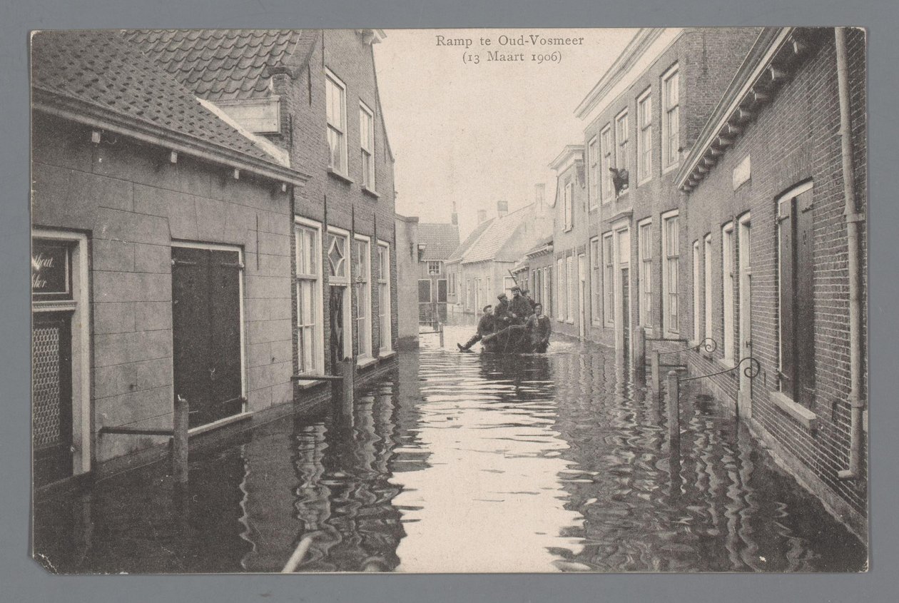 Desastre em Oud-Vossemeer em 13 de março de 1906 de Gebroeders van Straaten