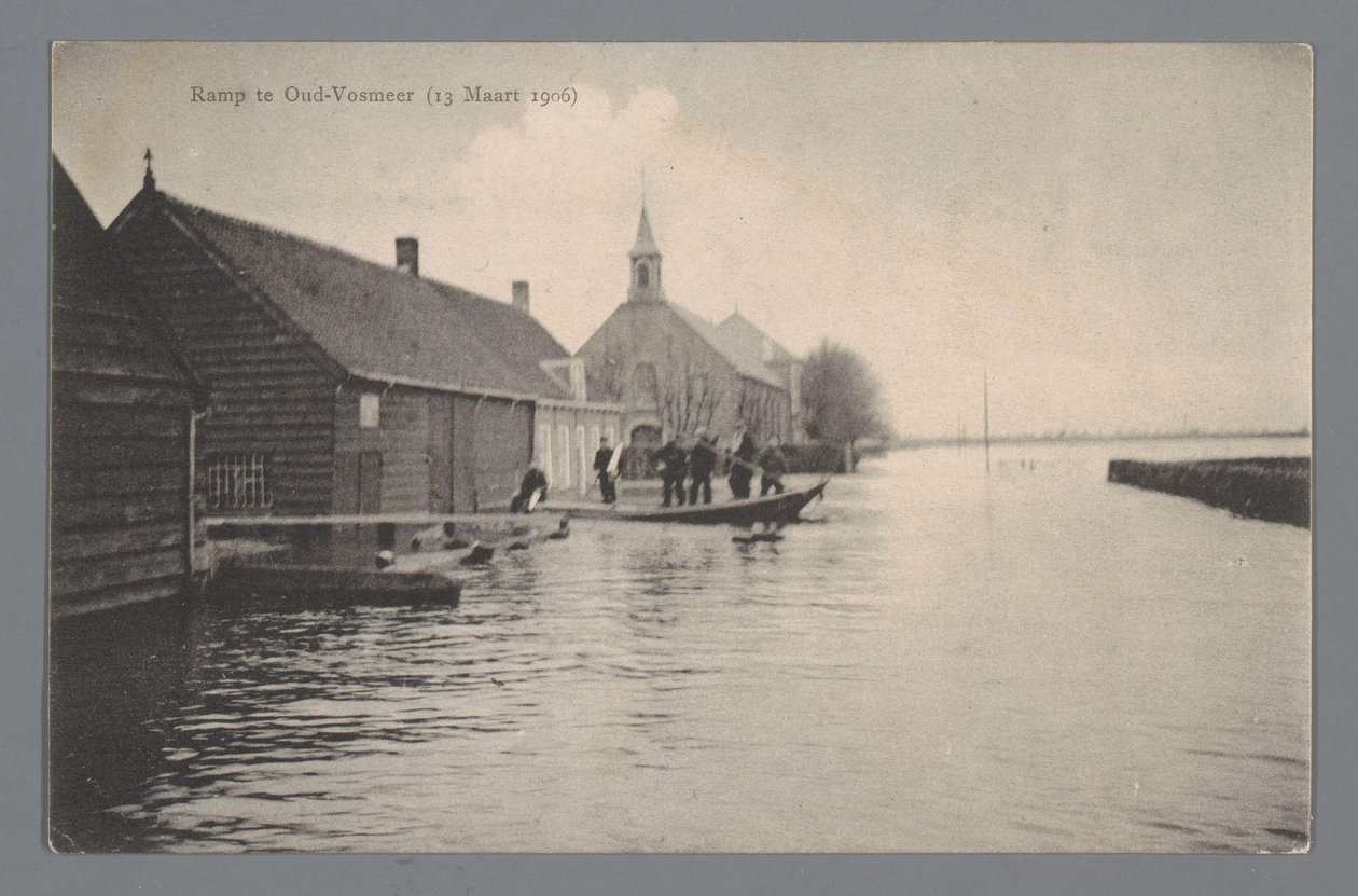 Desastre em Oud-Vossemeer a 13 de Março de 1906 de Gebroeders van Straaten