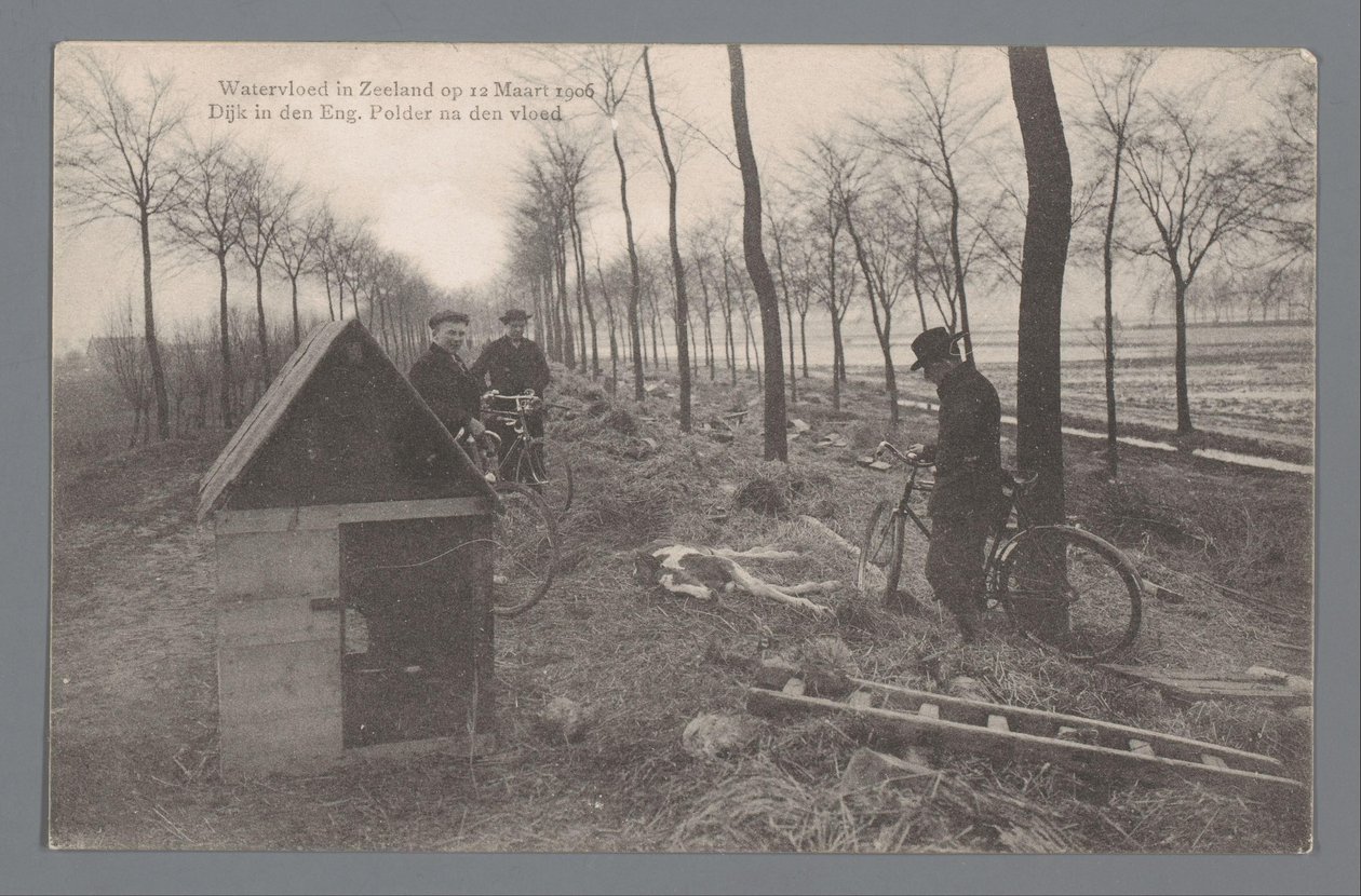 Inundações na Zeeland de Gebroeders van Straaten