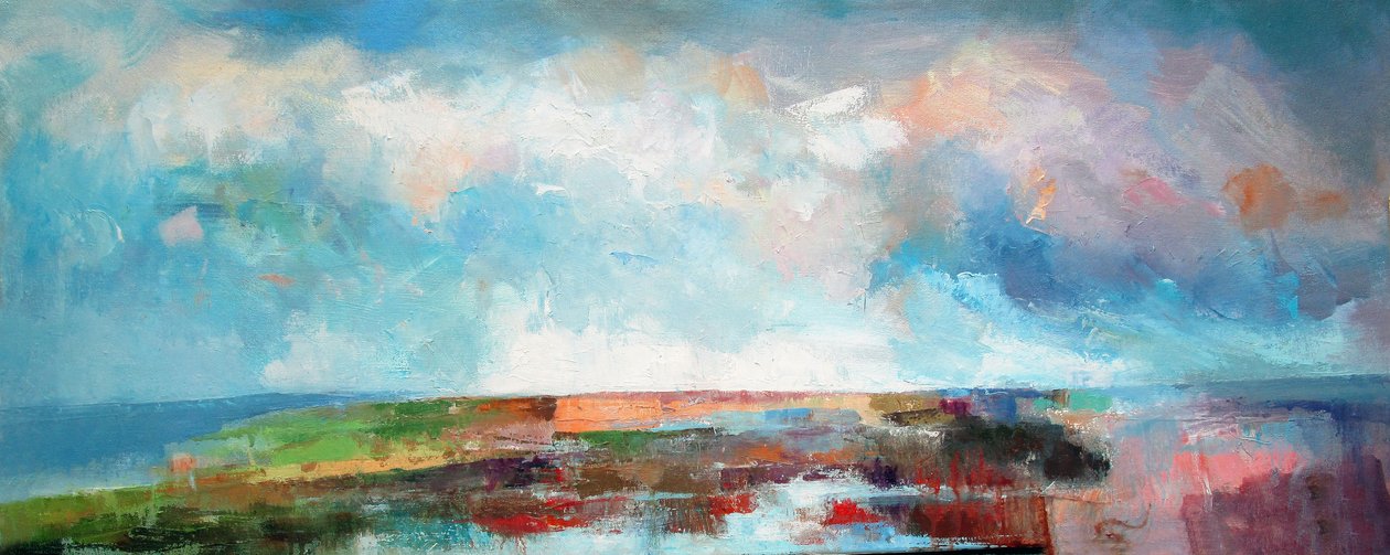 Paisagem Abstrata (Bretanha) de Geert Bordich