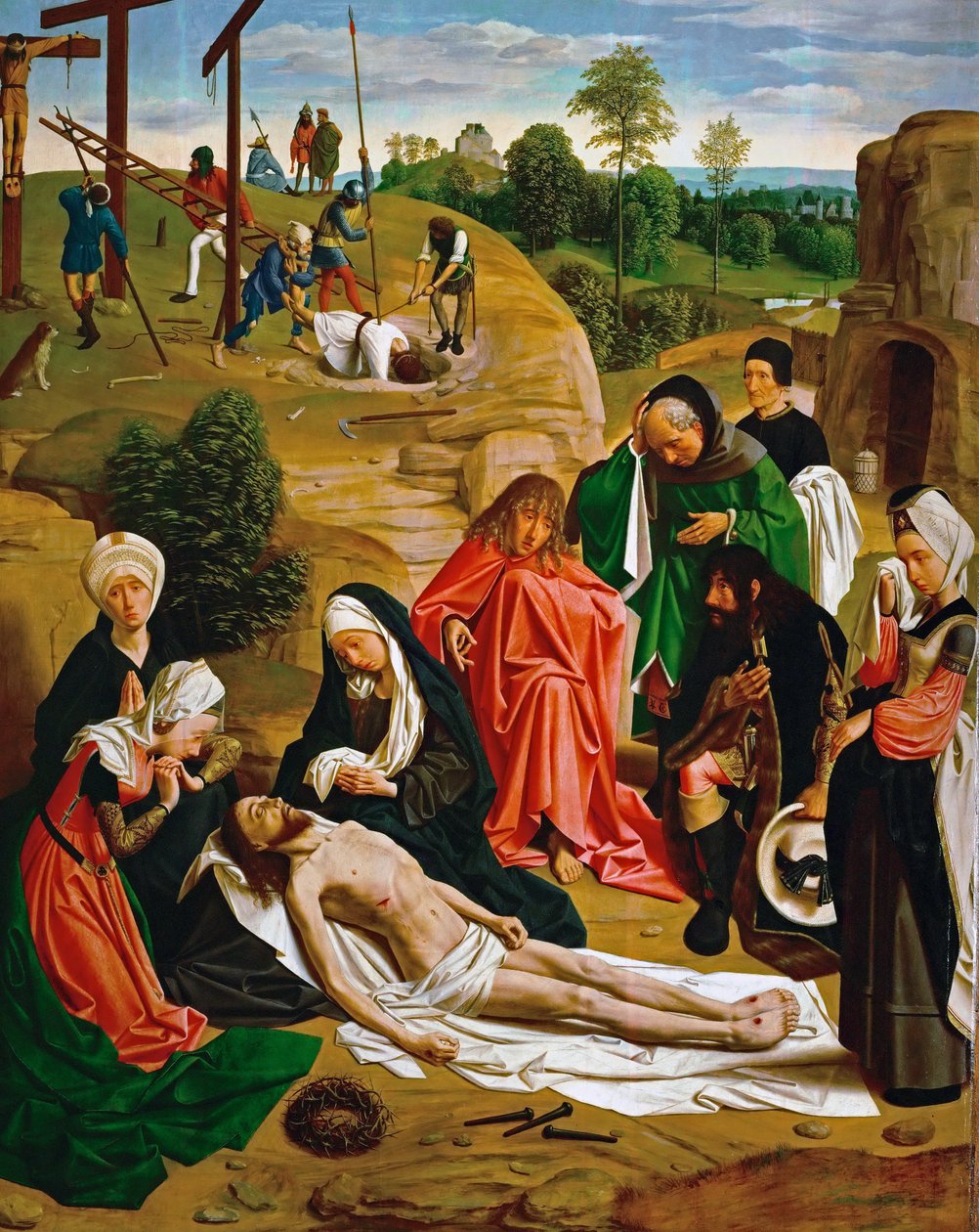 Lamentação de Cristo de Geertgen Tot sint Jans