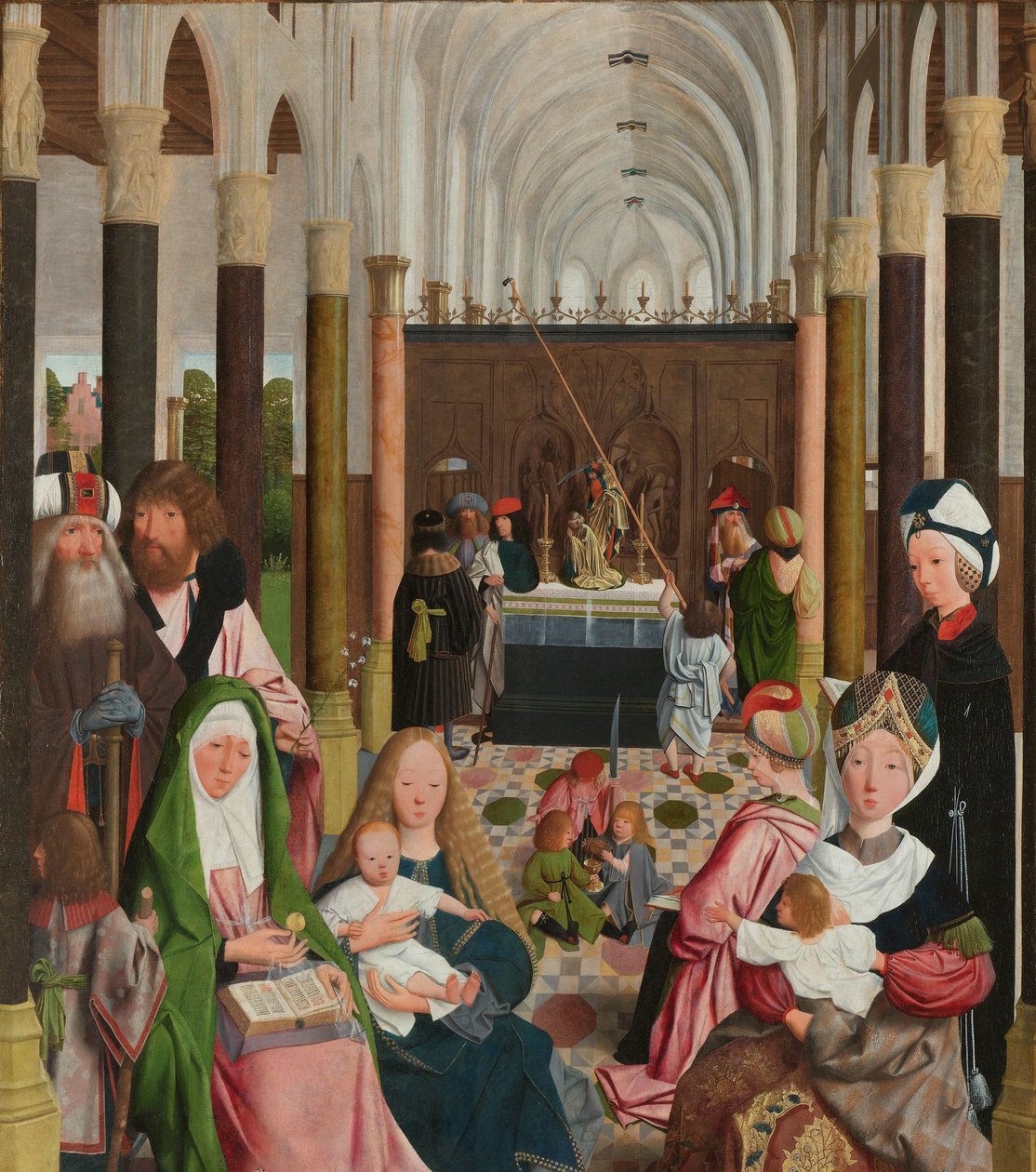 O Santo parentesco de Geertgen tot Sint Jans (workshop of)