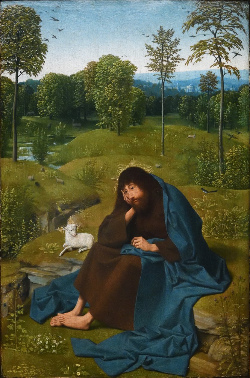 João Batista no deserto de Geertgen Tot sint Jans