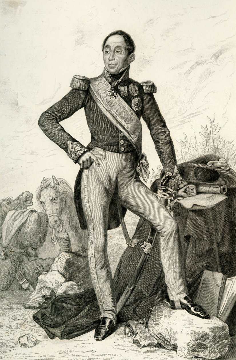 Emmanuel de Grouchy, marquês de Grouchy, 1804, 1839. de Geille