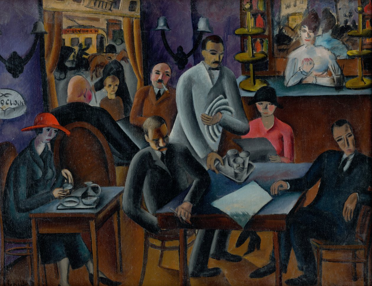No café de Gejza Schiller