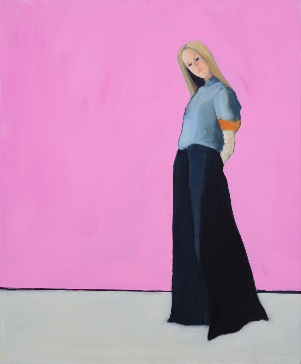 Jane, 2016 (óleo sobre tela) de Genevieve French