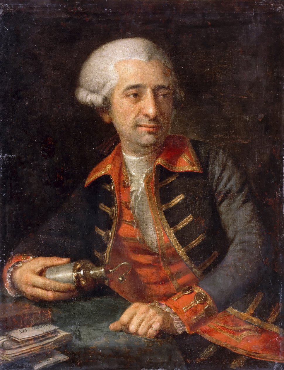 Retrato de Antoine-Laurent Lavoisier 1743-1794 de Geneviève Brossard de Beaulieu