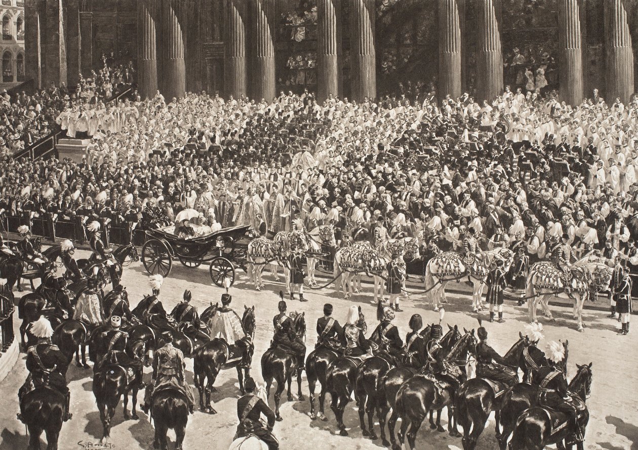 Jubileu de Diamante da Rainha Vitória, Londres, 22 de junho de 1897 1901. de Gennaro Amato