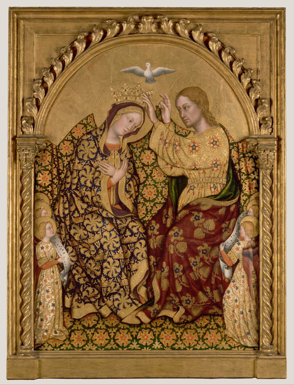 A Coroação da Virgem de Gentile da Fabriano