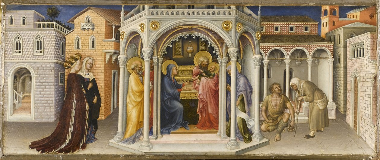 A apresentação no templo de Gentile da Fabriano