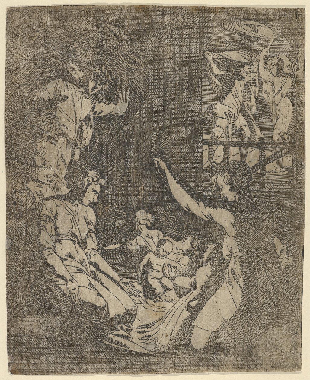 A Natividade, 1530-73. de Geoffroy Dumoûtier