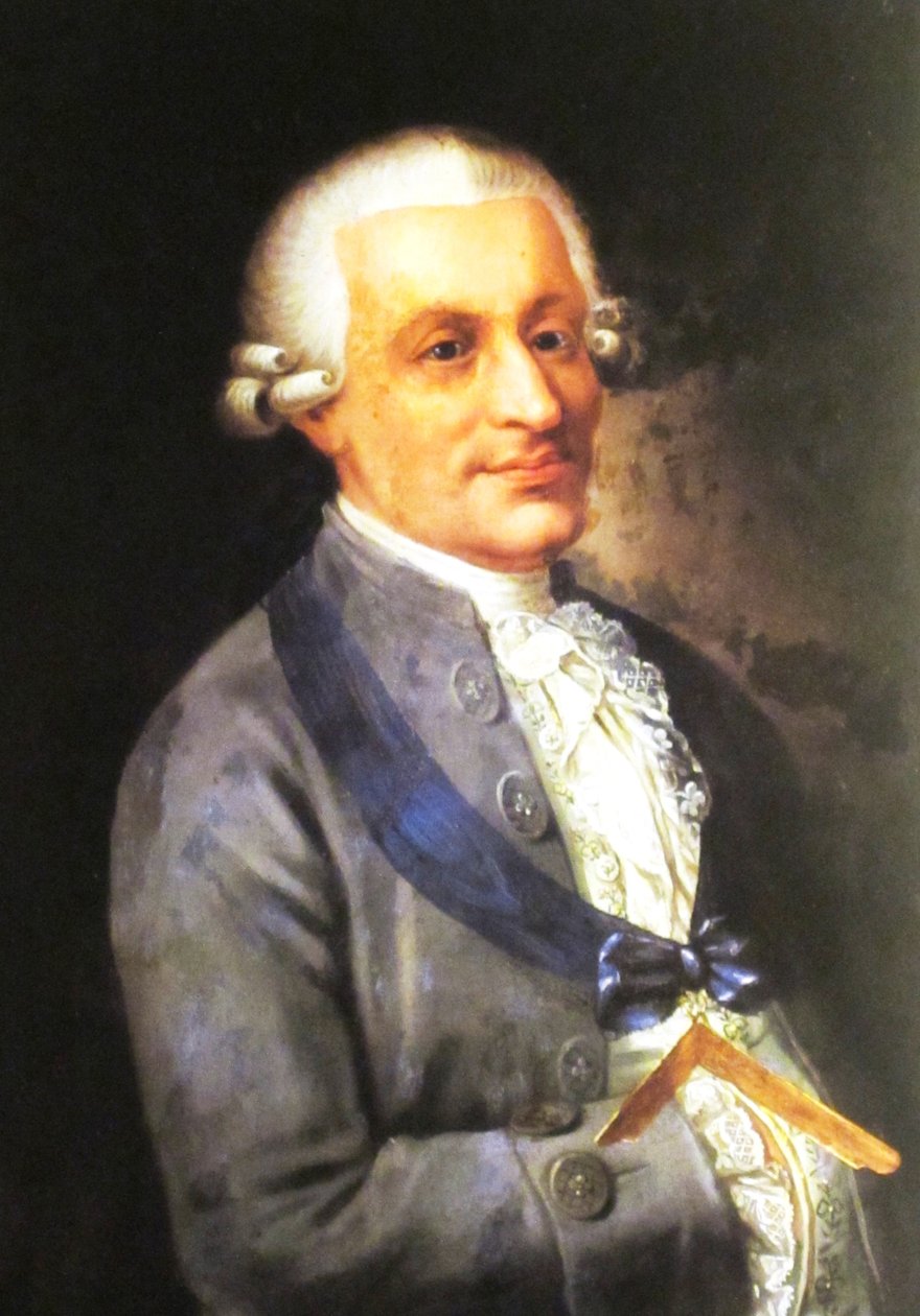 Retrato Johann Carl Dähnert (1719-1785) de Georg David Matthieu