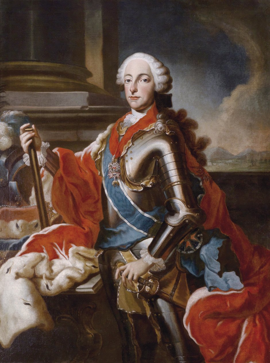 Retrato de Maximiliano III José, Eleitor da Baviera (1727-1777) de Georg Desmarees