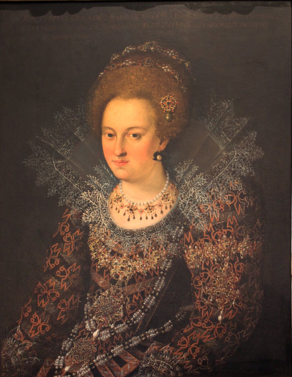 Retrato de Barbara Sophie de Brandemburgo de Georg Donauer