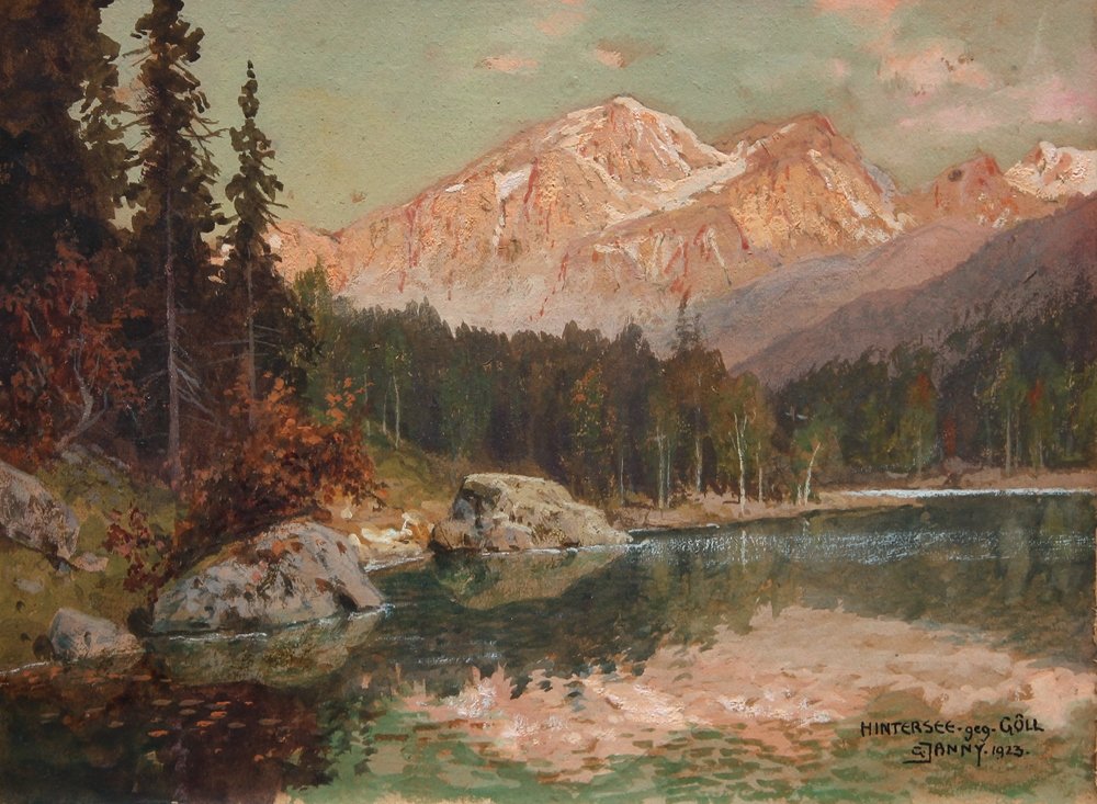 Hintersee contra Goll de Georg Janny